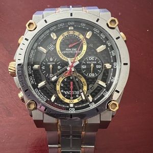 BULOVA Bulova Men's Quartz Precisionist Chronograph Date Calendar 47 mm